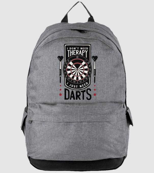 Darts Therapy model gri pe tricou