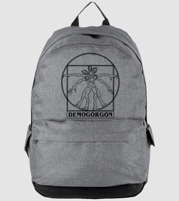 demogorgon da vinci model gri pe tricou