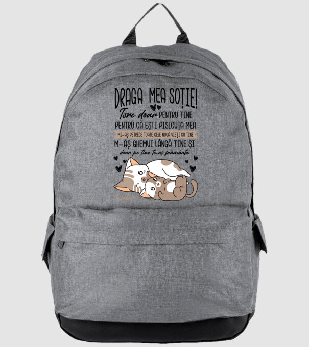 Draga mea soție model gri pe tricou