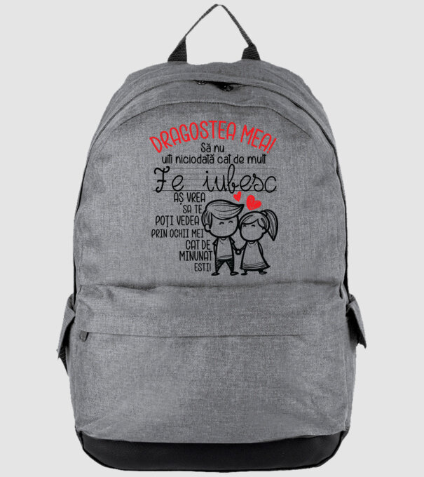 Dragostea mea Cât de minunat ești model gri pe tricou