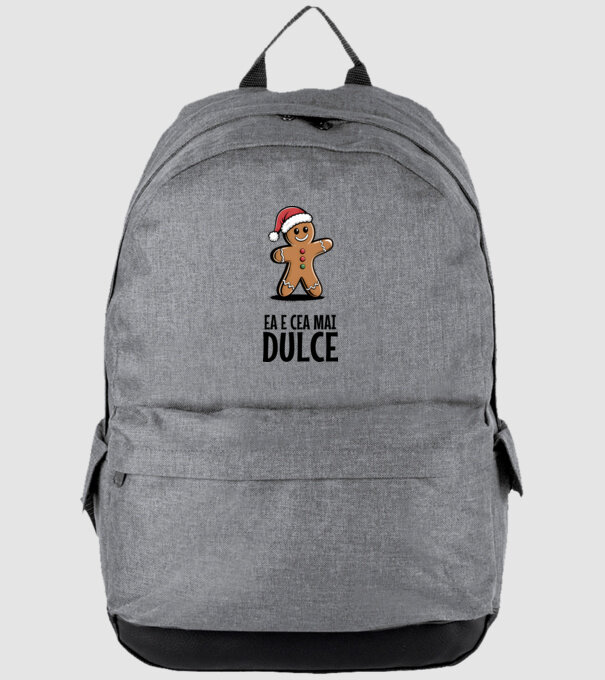 Ea e cea mai dulce alb model gri pe tricou