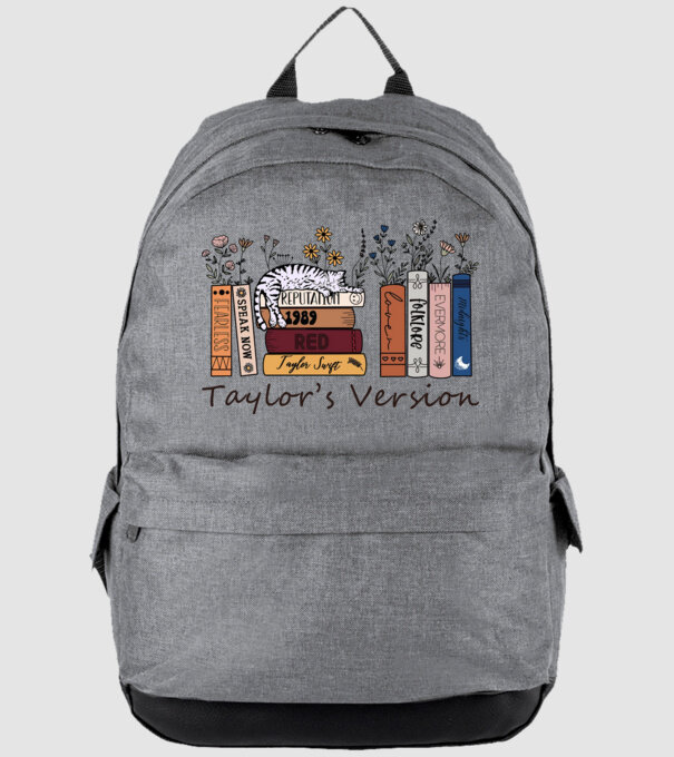Eras tour books color cat model gri pe tricou