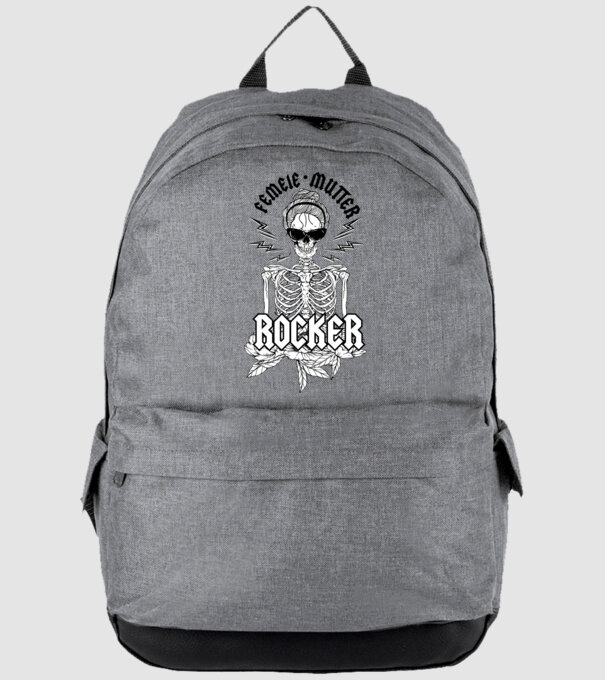 femeie - mutter - rocker model gri pe tricou