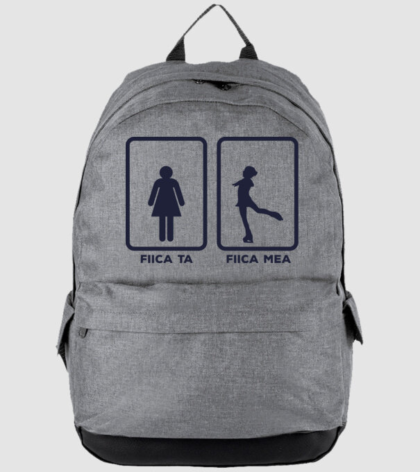 fiica ta - fiica mea model gri pe tricou
