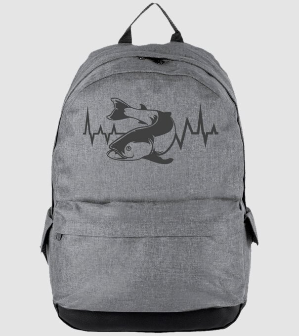 Fish model gri pe tricou