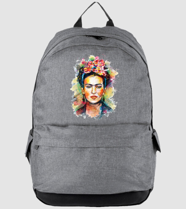 Frida Kahlo model gri pe tricou