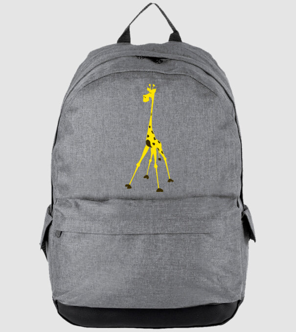 Giraffe model gri pe tricou