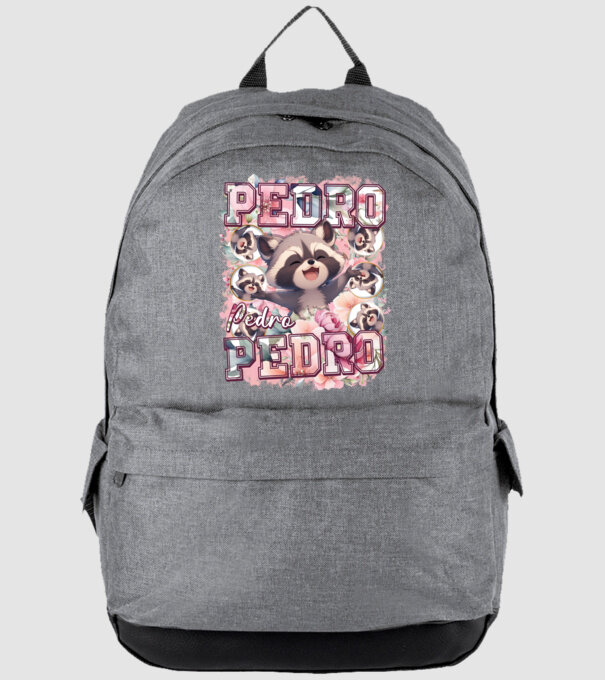 Girly Pedro model gri pe tricou