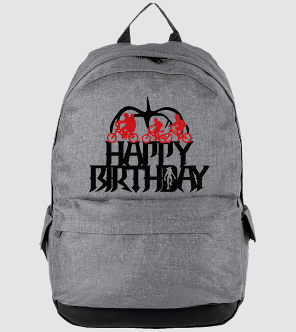 happy birthday stranger things model gri pe tricou