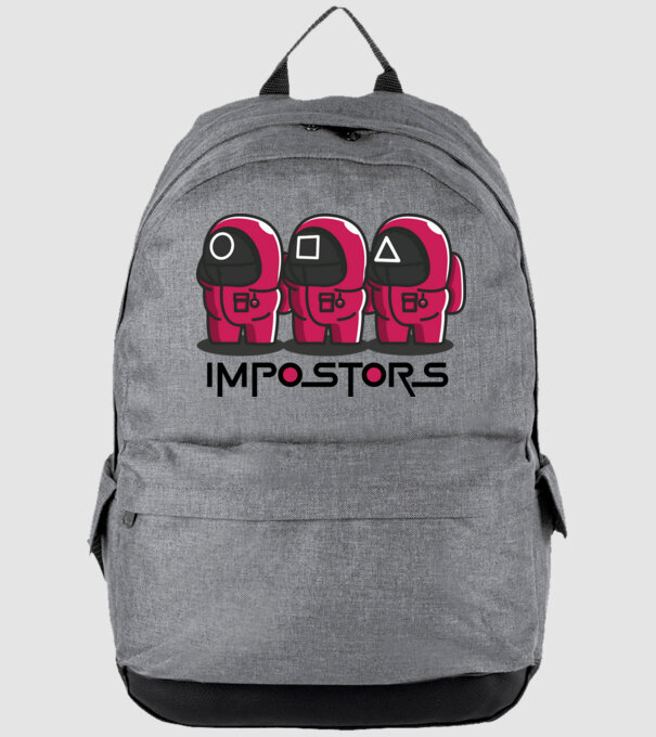 impostors squid game model gri pe tricou