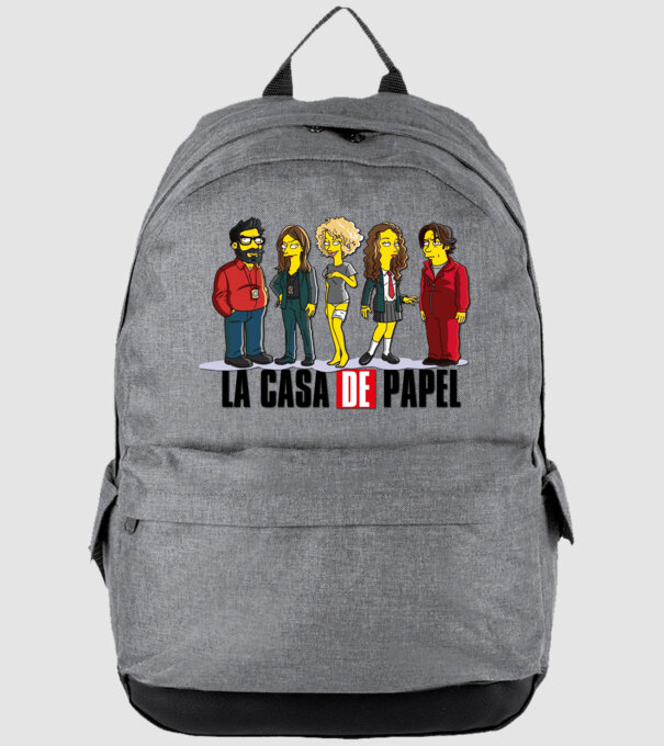 la casa de papel simpson model gri pe tricou