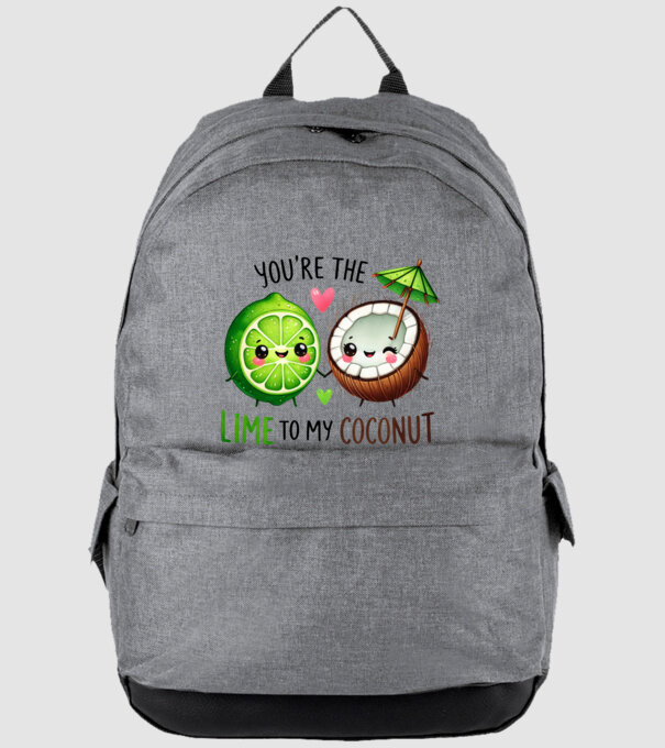 Lime to my Coconut model gri pe tricou