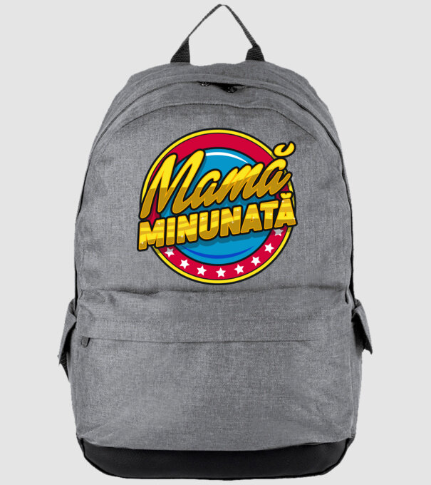 mamă minunată model gri pe tricou