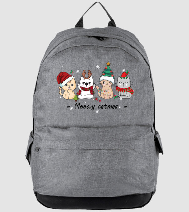 Meowy catmas 2 model gri pe tricou