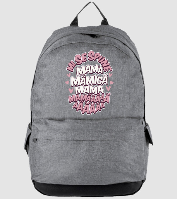 mi se spune: mamă, mămică, mama, mamăăăăăă model gri pe tricou
