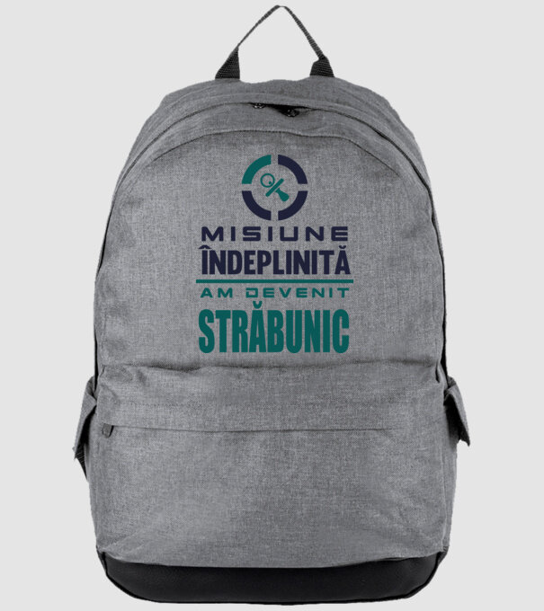 misiune îndeplinită - am devenit străbunic model gri pe tricou