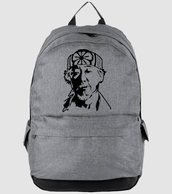 Miyagi head cobra kai model gri pe tricou