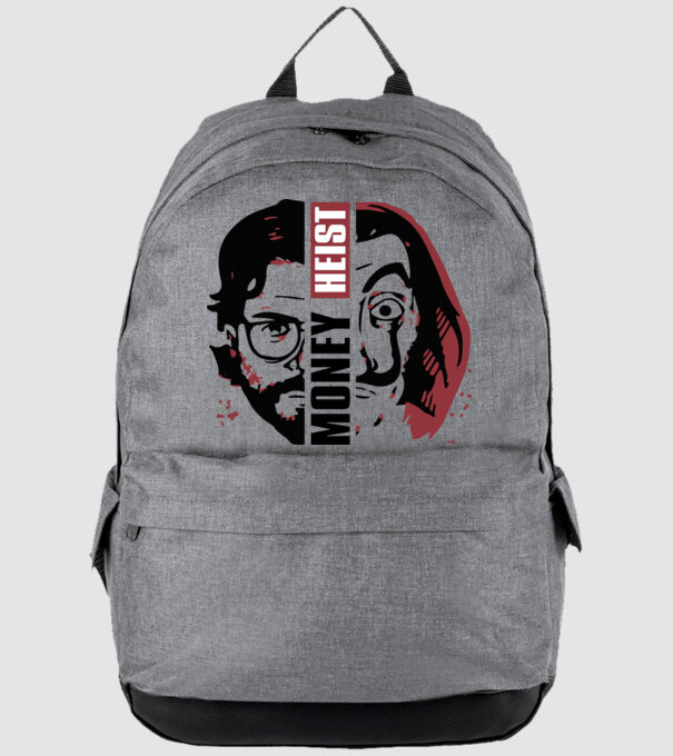 money heist professor model gri pe tricou