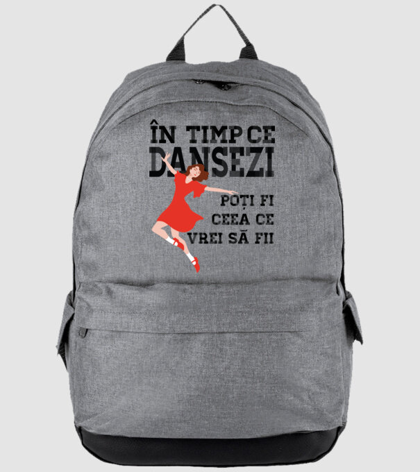 n timp ce dansezi poți fi ceea ce vrei să fii - în acel moment ,D2509335 model gri pe tricou