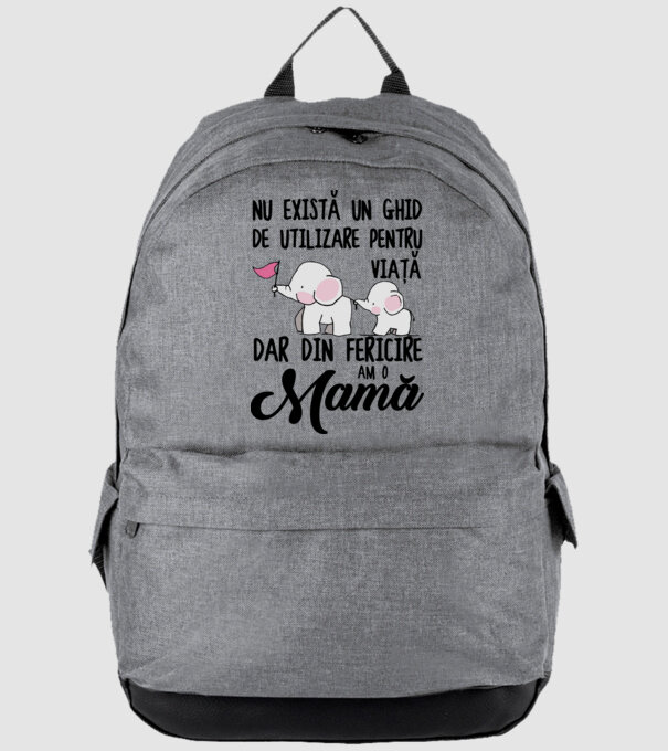 Nu există un ghid de utilizare pentru viață, dar din fericire am o mamă model gri pe tricou