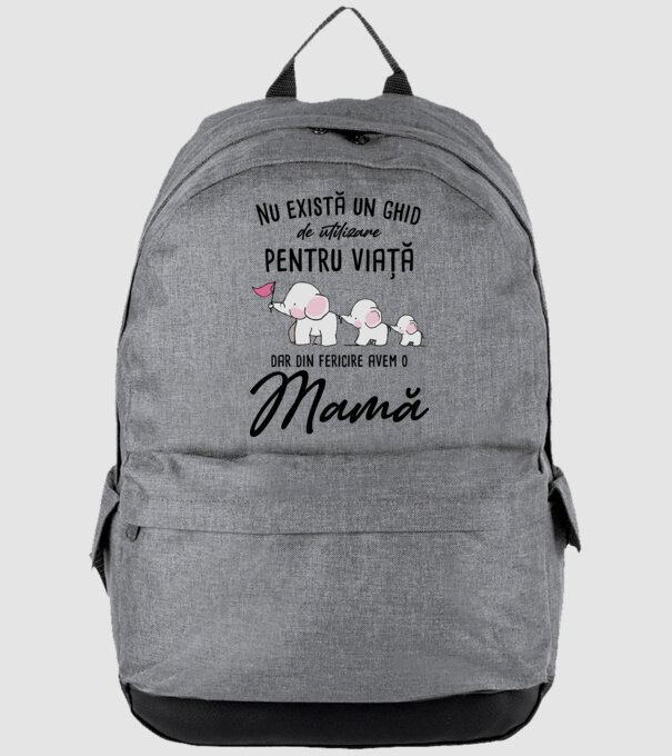 Nu există un ghid de utilizare pentru viață, dar din fericire avem o mamă model gri pe tricou