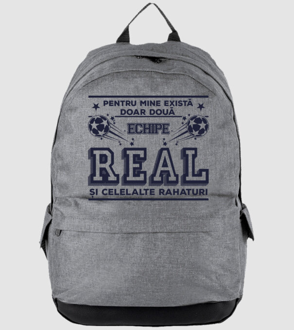 Pentru mine există doar două echipe, Real și celelalte rahaturi model gri pe tricou