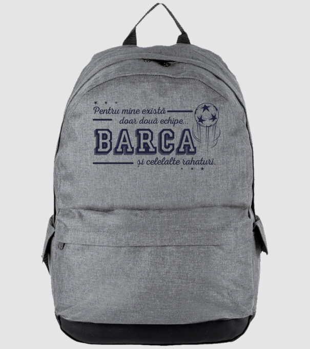 Pentru mine există doar două echipe, Barca și celelalte rahaturi model gri pe tricou