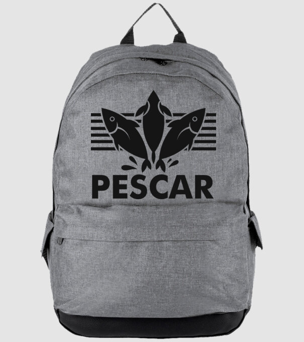 Pescar original model gri pe tricou