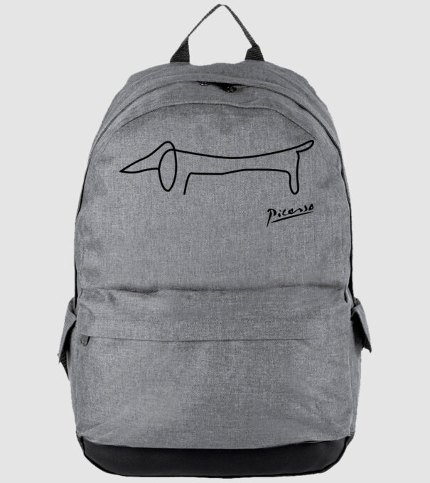 Picasso model gri pe tricou