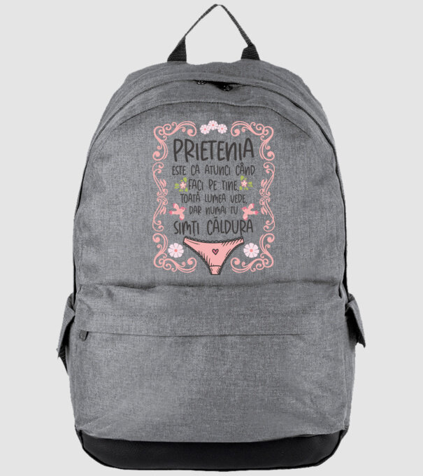 Prietenia este ca atunci când faci pe tine model gri pe tricou