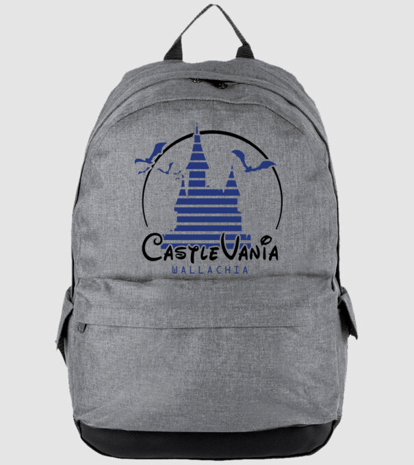 România CastleVania model gri pe tricou