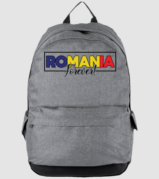 Romania forever model gri pe tricou