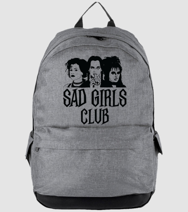 Sad Girls Club model gri pe tricou