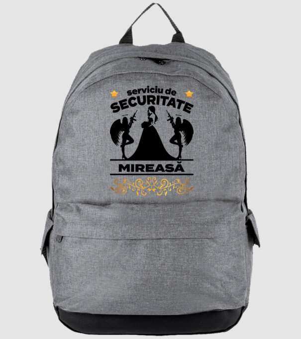 serviciu de securitate mireasă model gri pe tricou