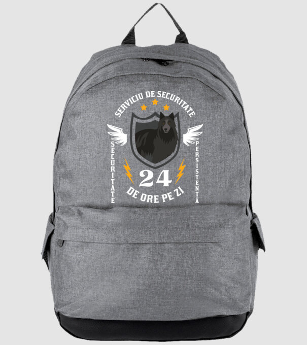serviciu de securitate - securitate - persistență - 24 de ore pe zi model gri pe tricou