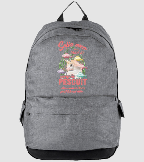 soția mea m-a lăsat să merg la pescuit, dar numai dacă port tricoul ăsta... model gri pe tricou