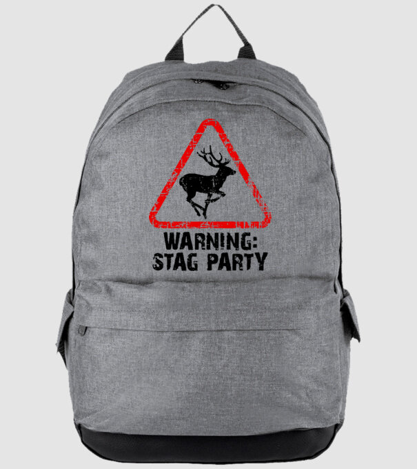Stag Party model gri pe tricou