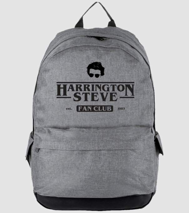 steve harrington fan club model gri pe tricou