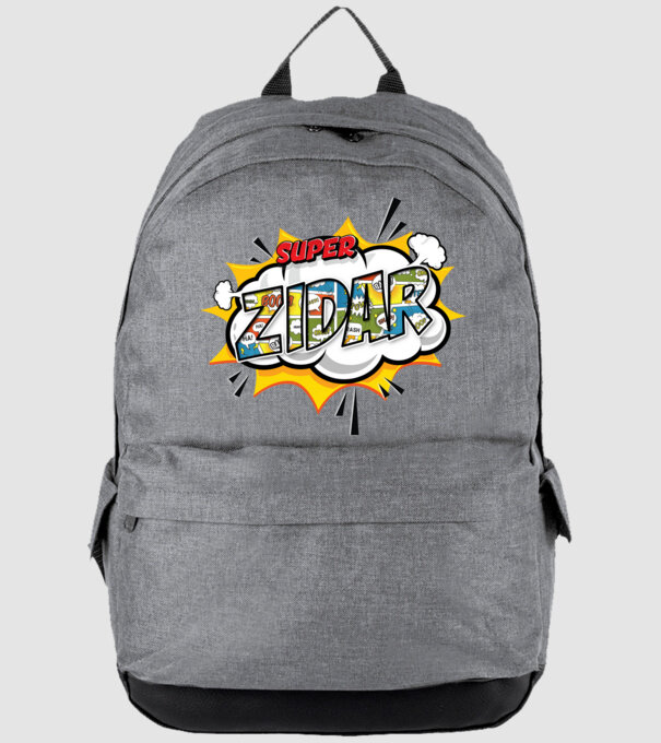 Super Zidar model gri pe tricou