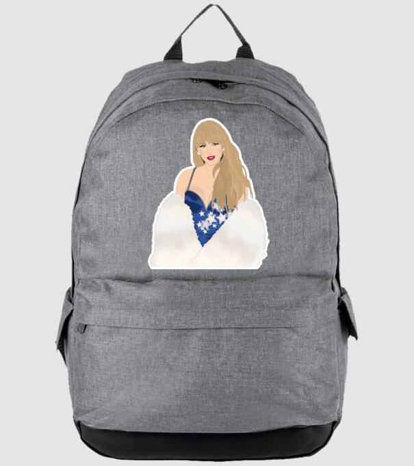 Taylor Swift blue model gri pe tricou