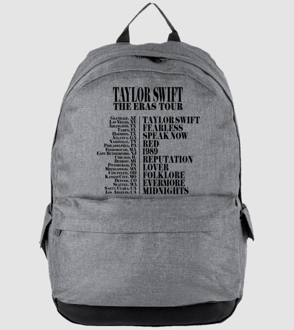 Taylor Swift Eras tour back model gri pe tricou