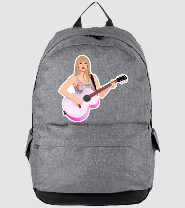 Taylor Swift pink model gri pe tricou
