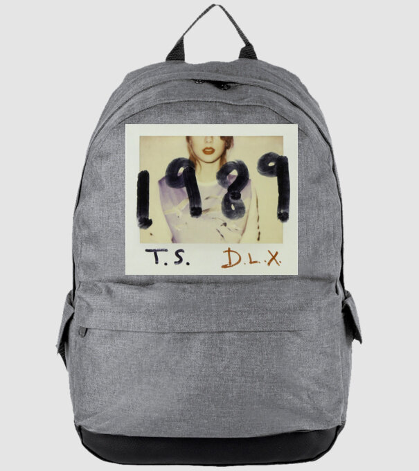 Taylor Swift polaroid model gri pe tricou