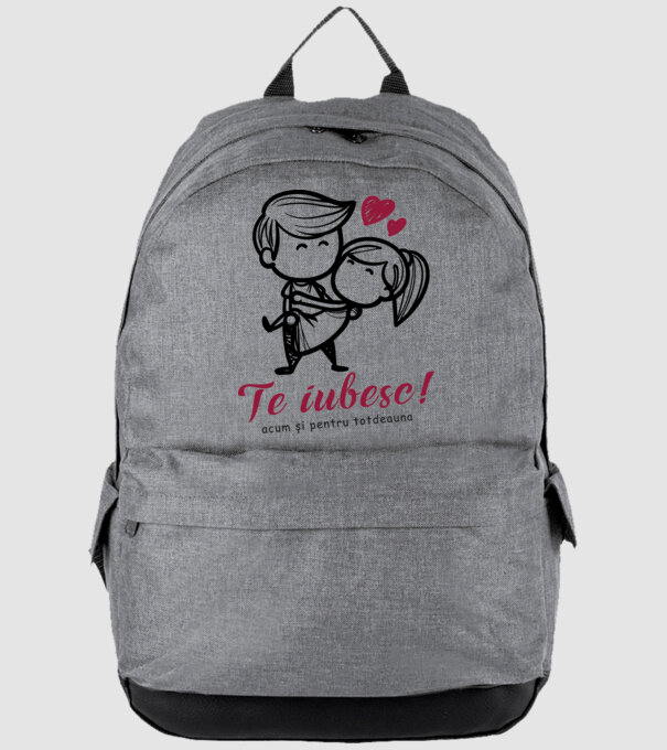 te iubesc! model gri pe tricou