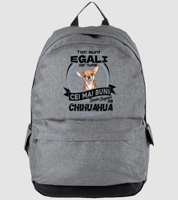 Toți sunt egali, dar numai cei mai buni devin stăpâni de chihuahua model gri pe tricou