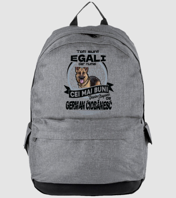 Toți sunt egali, dar numai cei mai buni devin stăpâni de ciobănesc german model gri pe tricou