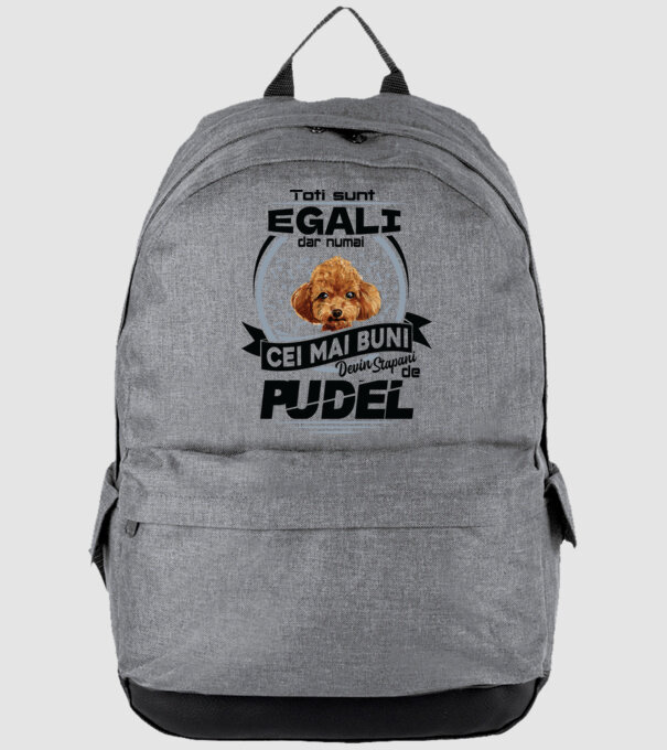 Toți sunt egali, dar numai cei mai buni devin stăpâni de pudel model gri pe tricou