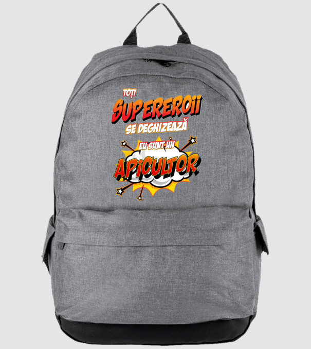 Toți supereroii se deghizează, eu sunt un apicultor model gri pe tricou