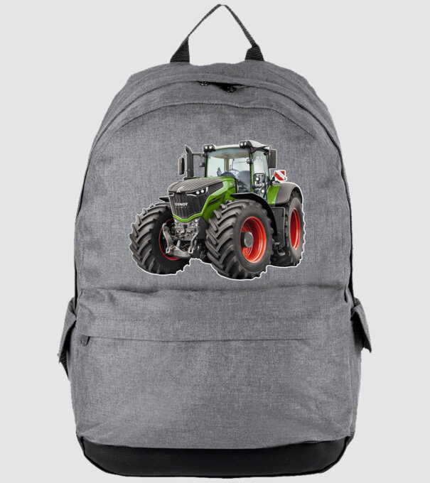 TRACTOR model gri pe tricou
