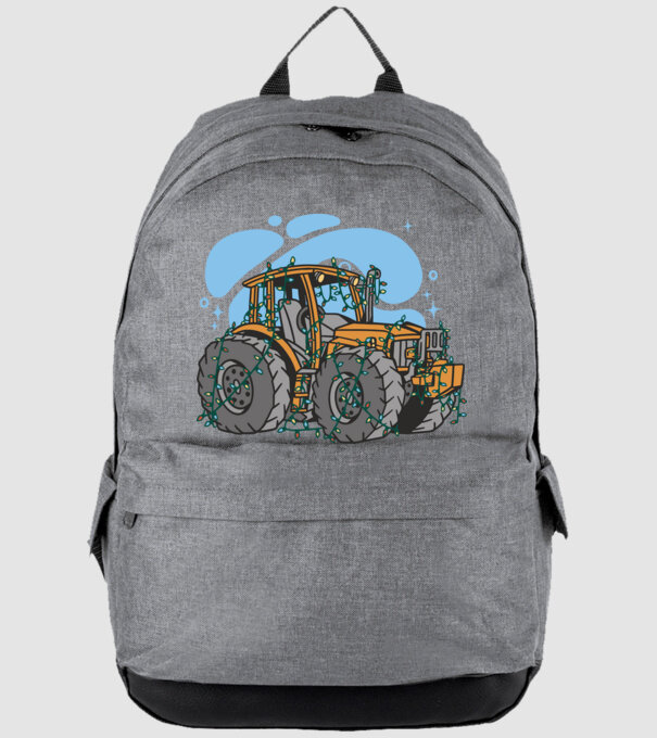 TRACTOR model gri pe tricou